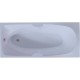 Акриловая ванна Aquatek Европа 180х80 EVR180-0000041 без гидромассажа с фронтальной панелью с каркасом (вклеенный) со слив-переливом (слева)