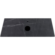 Столешница под раковину La Fenice Granite 100 FNC-03-VS03-100 Черный мрамор