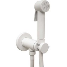 Гигиенический душ со смесителем Bossini Paloma Flat E37015B.045 Белый