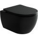 Унитаз Ceramica Nova Play CN3001MB подвесной Черный матовый с сиденьем Микролифт