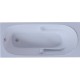 Акриловая ванна Aquatek Лея 170x75 LEY170-0000021 без гидромассажа с фронтальной панелью с каркасом (разборный) со слив-переливом (слева)